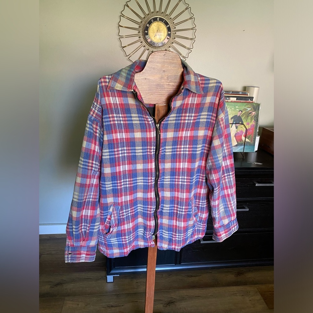 Vintage Joujou Plaid Shacket‎